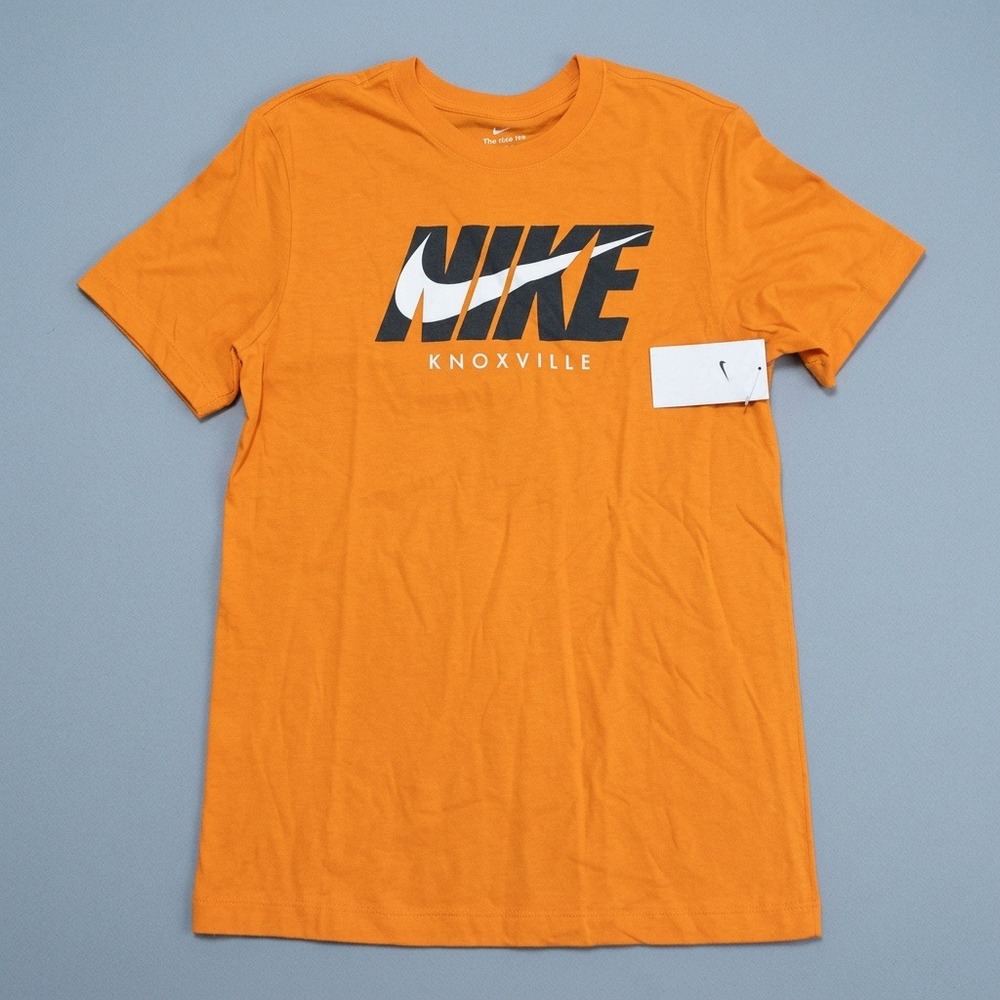 NWT Nike Knoxville T-Shirt Men's Small Tennessee Orange Swoosh Tee BV1997